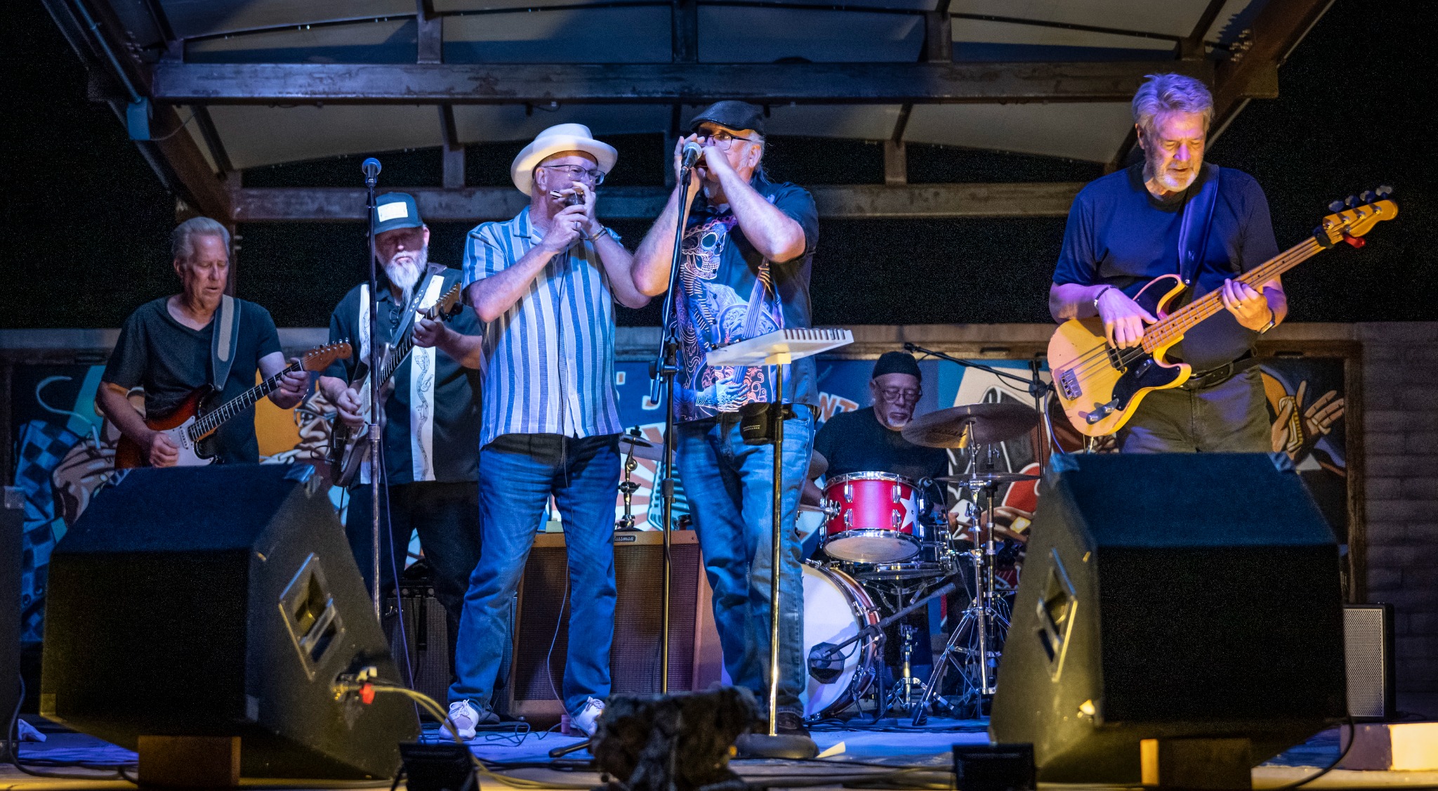 Porch Rockers backing Mark Hummel and Anson Funderburgh