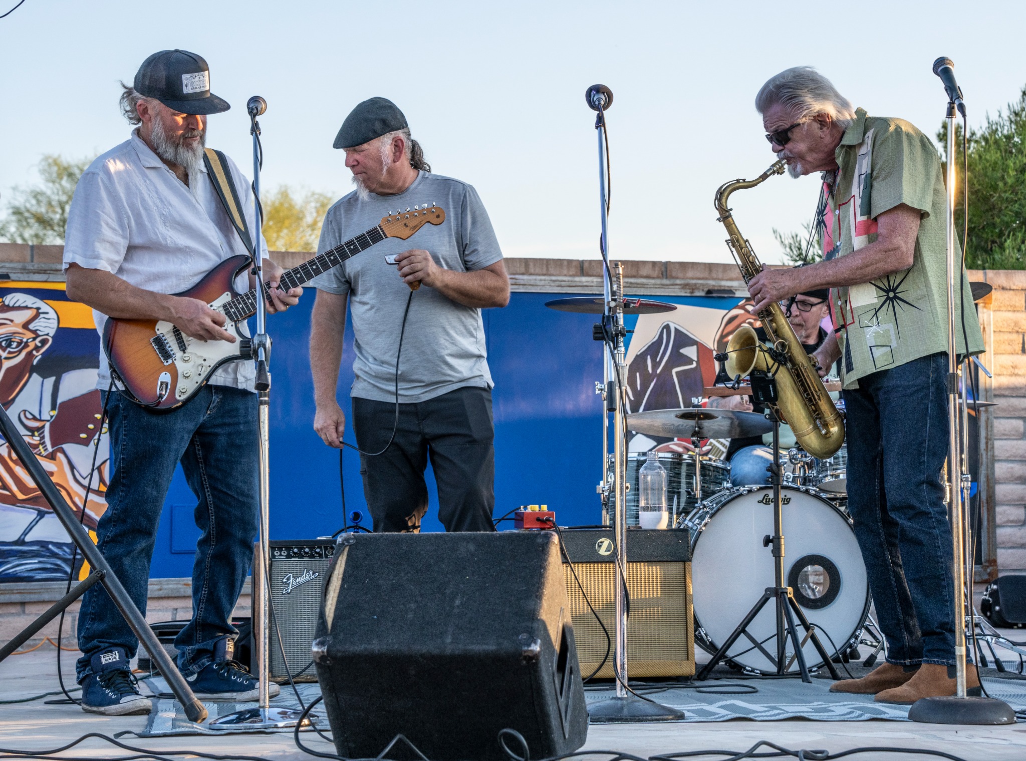 Porch Rockers backing Terry Hanck